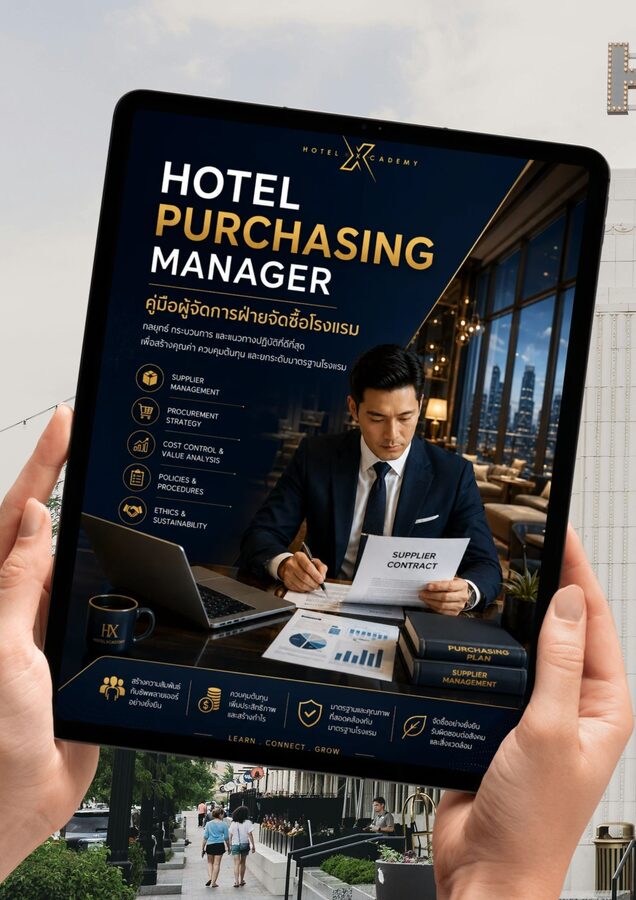 Hotel Purchasing Manager คู่มือผู้จัดการฝ่ายจัดซื้อโรงแรม