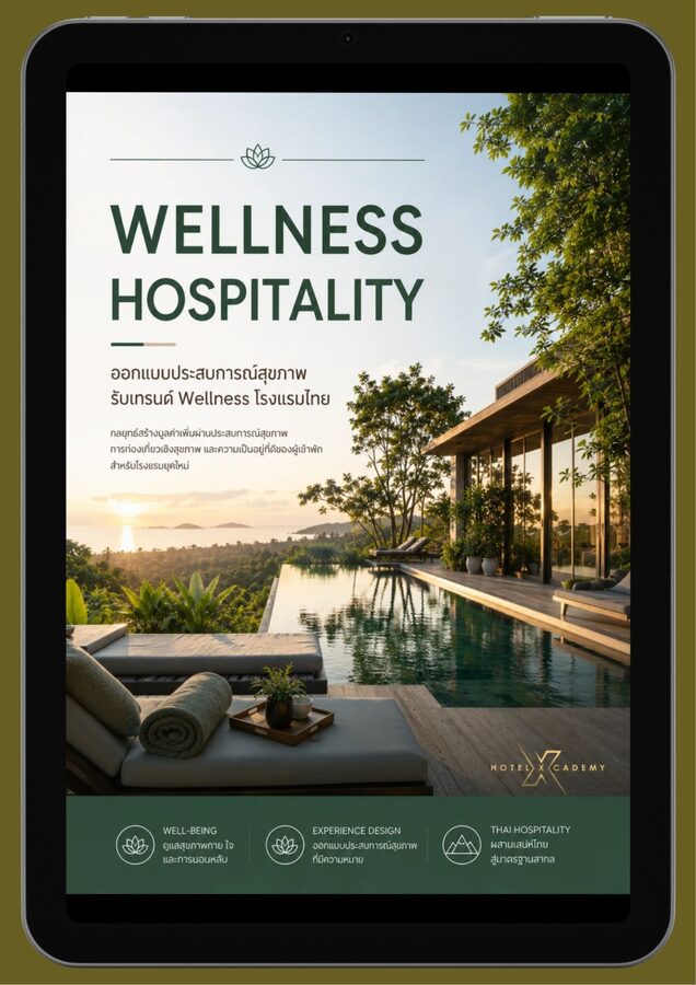 Wellness Hospitality: ออกแบบประสบการณ์สุขภาพ รับเทรนด์ Wellness โรงแรมไทย