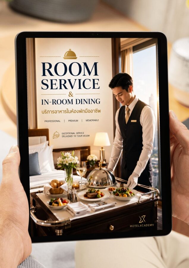 Room Service & In-Room Dining: บริการอาหารในห้องพักมืออาชีพ