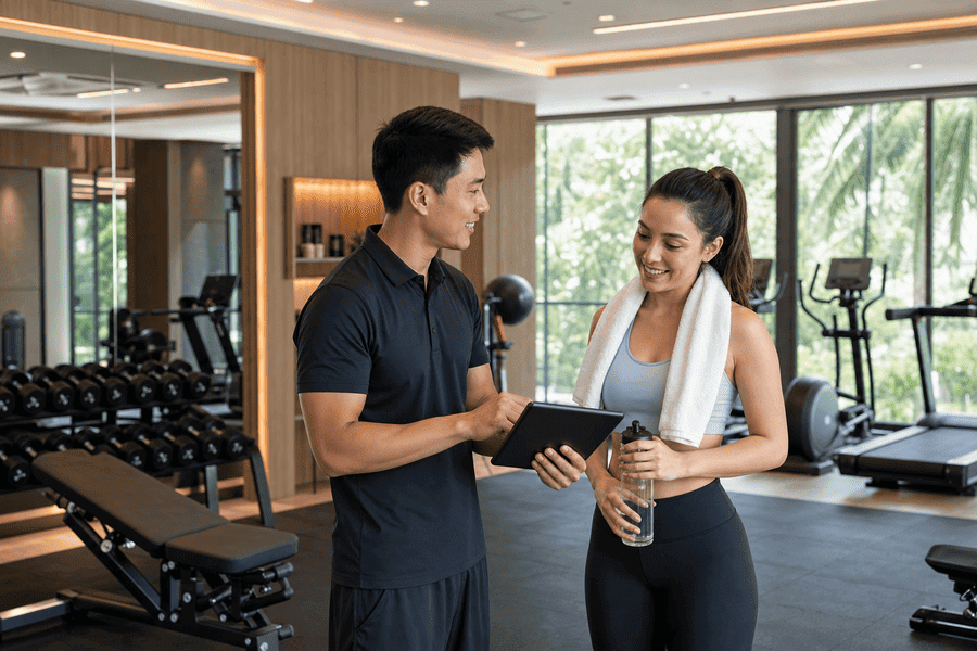 Fitness Intake โรงแรม: ระบบคัดกรอง เป้าหมาย และ Personalization ก่อนแขกเริ่มออกกำลังกาย