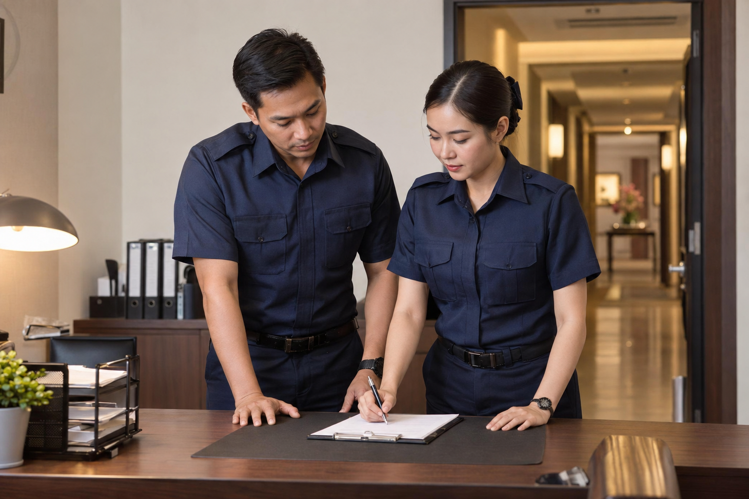 Security โรงแรมต้องส่งมอบงานระหว่างกะอย่างไรไม่ให้ข้อมูลตกหล่น?
