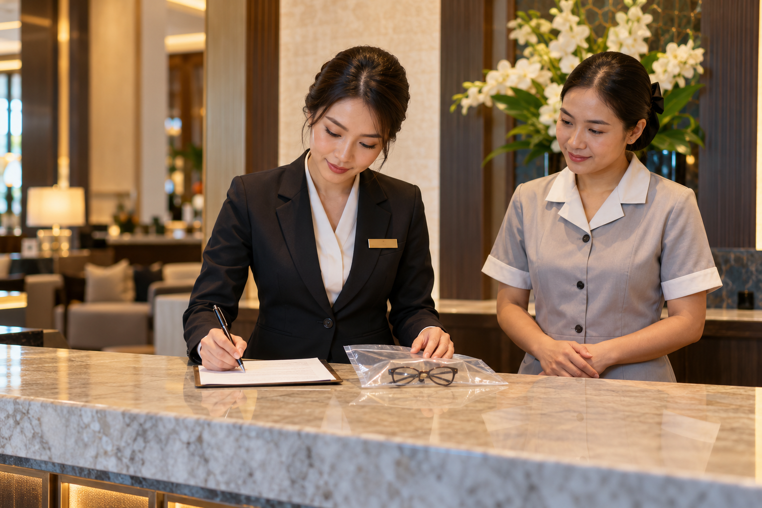 แขกลืมของไว้ในโรงแรม Front Office ต้องทำอย่างไร?