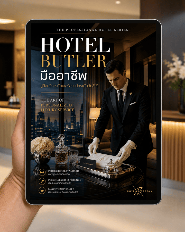 Hotel Butler มืออาชีพ: คู่มือบริการบัตเลอร์ส่วนตัวระดับลักชัวรี