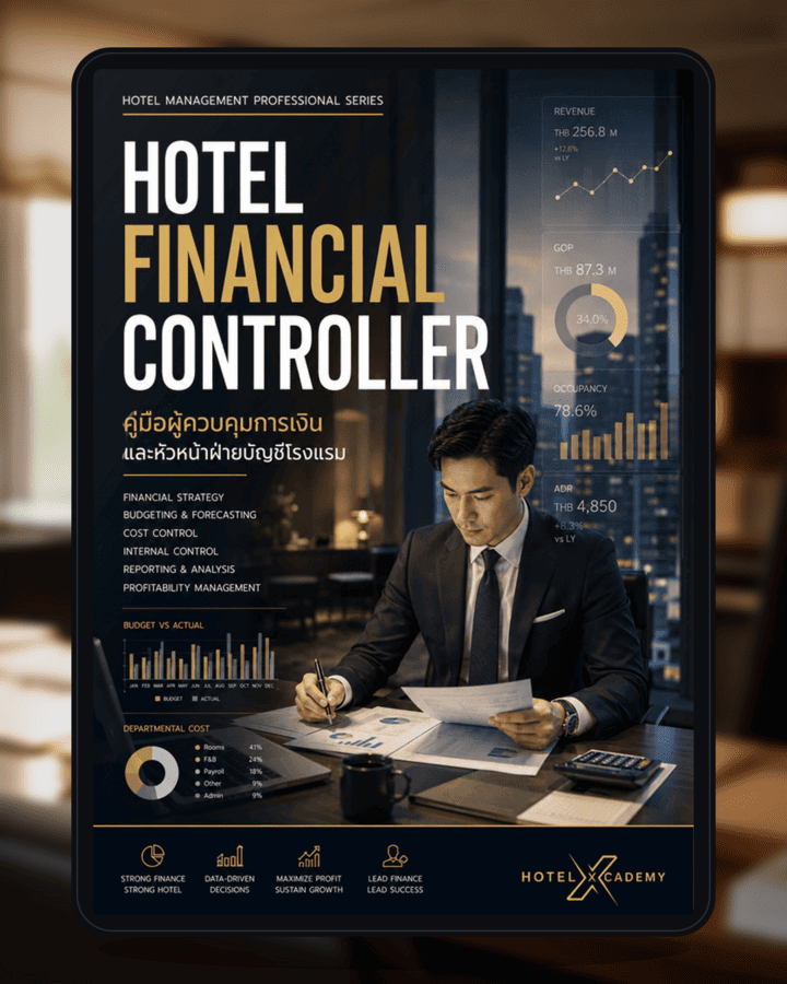 Hotel Financial Controller: คู่มือผู้ควบคุมการเงินและหัวหน้าฝ่ายบัญชีโรงแรม