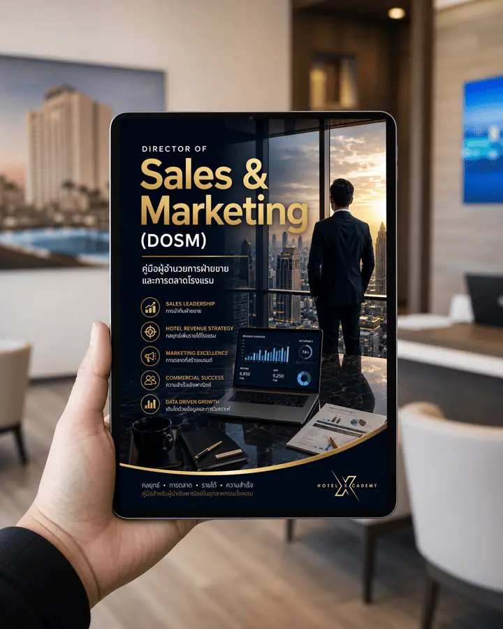 Director of Sales & Marketing (DOSM): คู่มือผู้อำนวยการฝ่ายขายและการตลาดโรงแรม