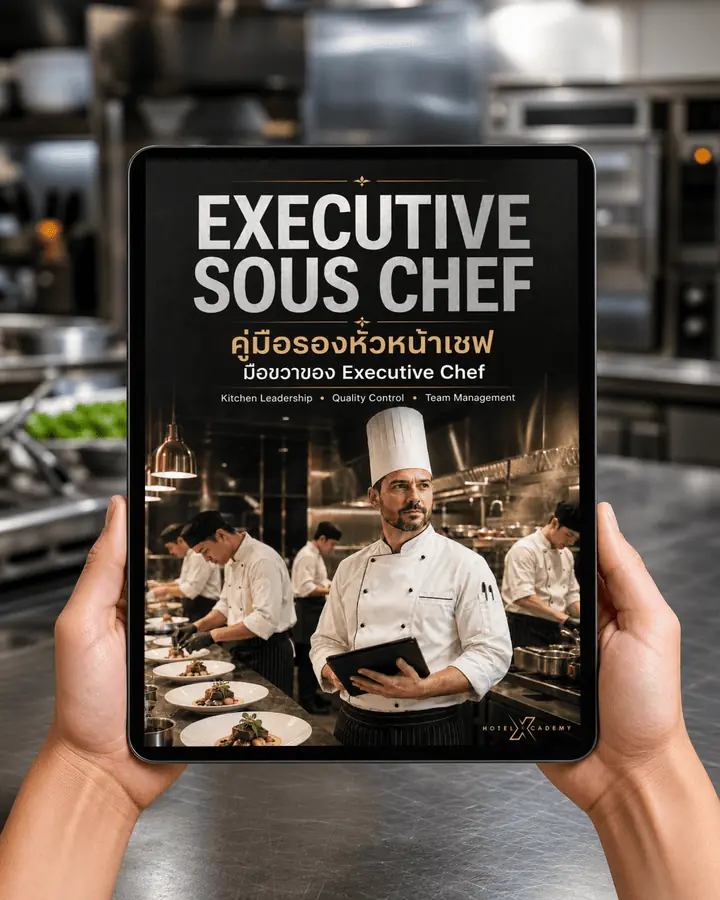 Executive Sous Chef: คู่มือรองหัวหน้าเชฟ มือขวาของ Executive Chef