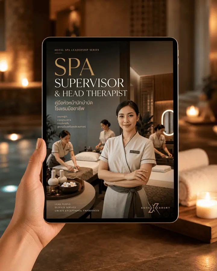 Spa Supervisor & Head Therapist: คู่มือหัวหน้านักบำบัดโรงแรมมืออาชีพ