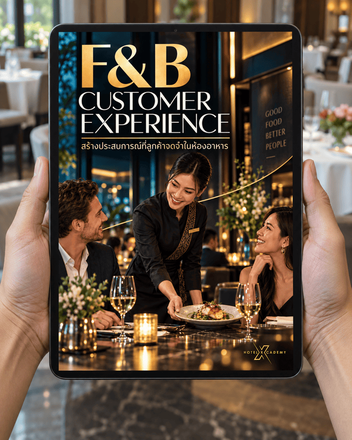 F&B Customer Experience: สร้างประสบการณ์ที่ลูกค้าจดจำในห้องอาหาร