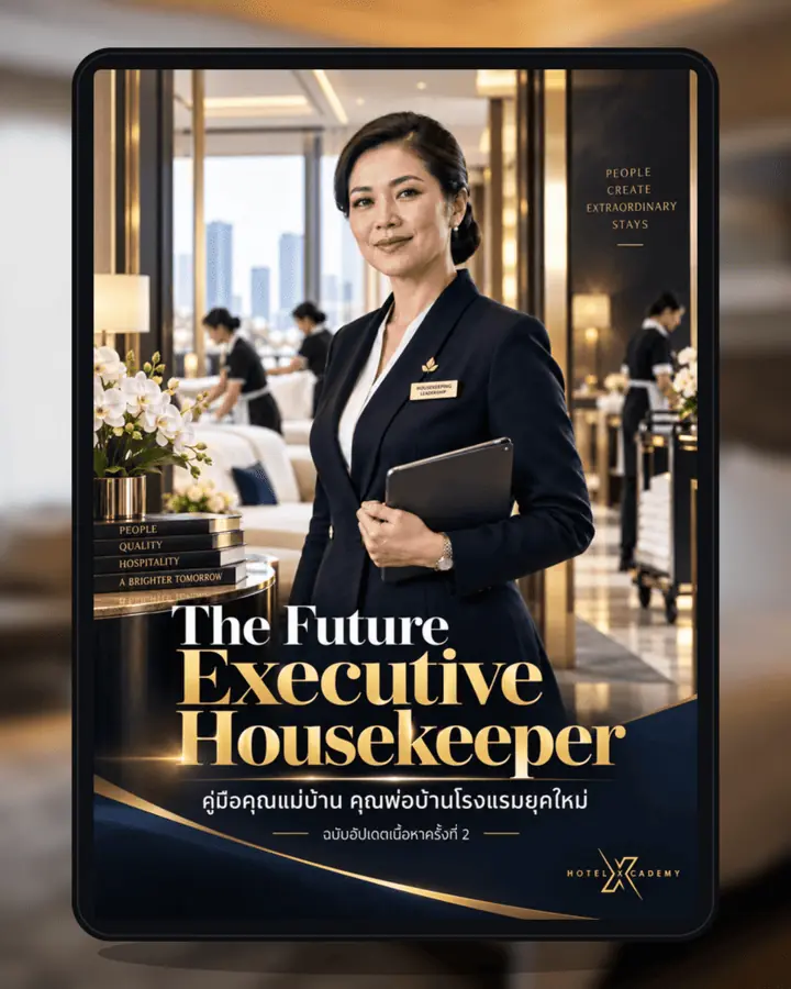 The Future Executive Housekeeper: คู่มือคุณแม่บ้าน คุณพ่อบ้านโรงแรมยุคใหม่ (ฉบับอัปเดตเนื้อหาครั้งที่ 2)