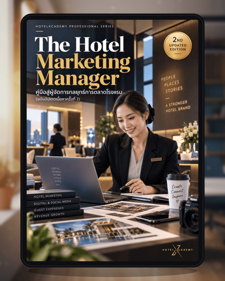 The Hotel Marketing Manager: คู่มือสู่ผู้จัดการกลยุทธ์การตลาดโรงแรม (ฉบับอัปเดตเนื้อหาครั้งที่ 2)