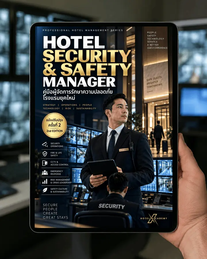 Hotel Security & Safety Manager: คู่มือผู้จัดการรักษาความปลอดภัยโรงแรมยุคใหม่ (ฉบับปรับปรุงครั้งที่ 2)