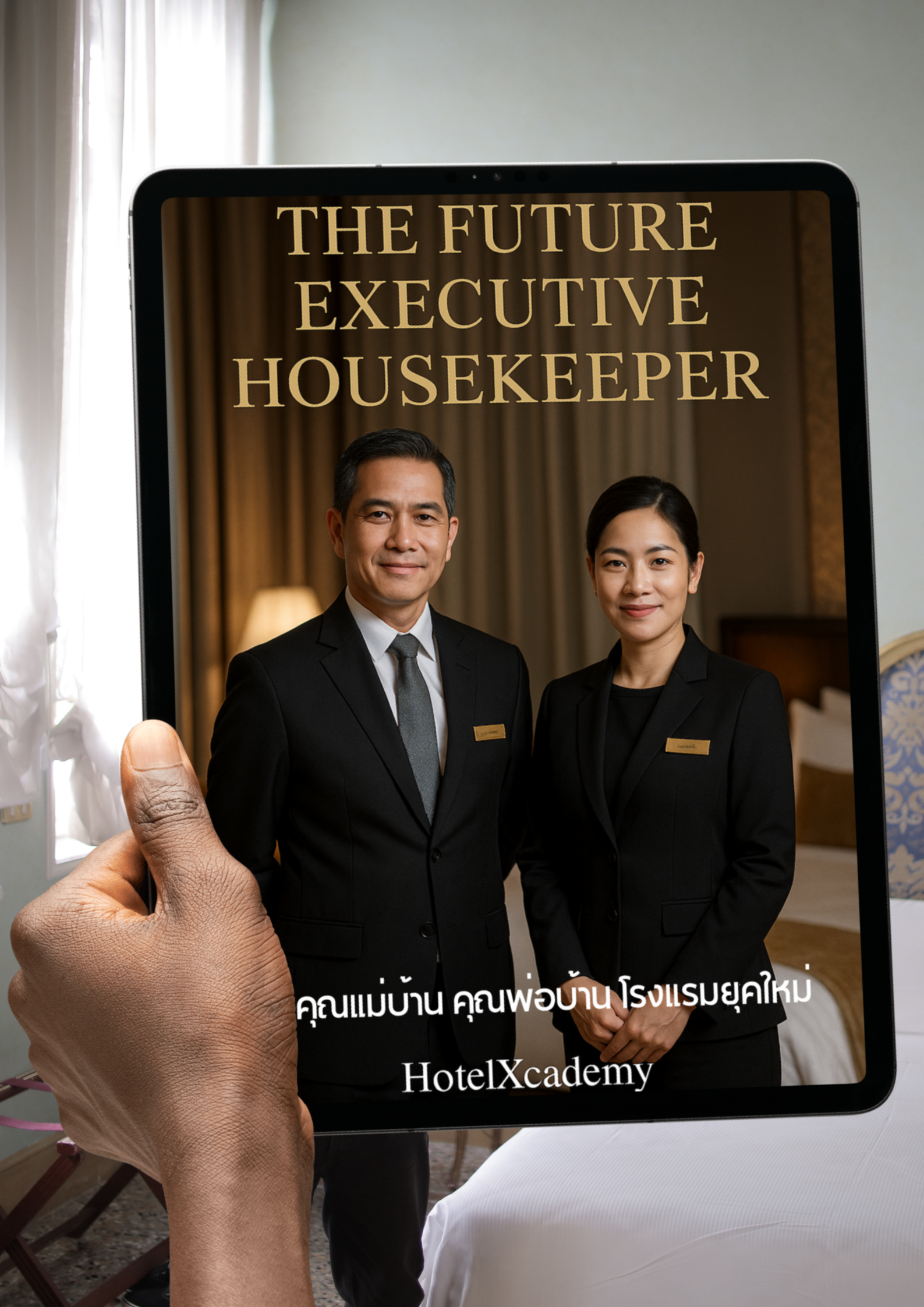 The Future Executive Housekeeper: คู่มือคุณแม่บ้าน คุณพ่อบ้านโรงแรมยุคใหม่ (250 หน้า)