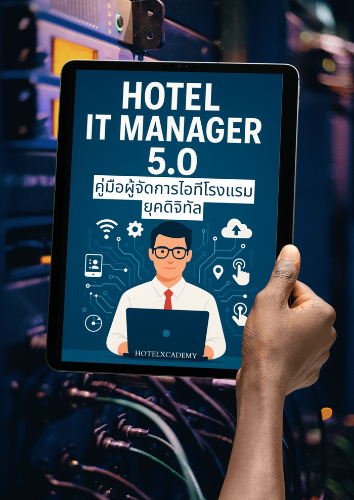 Hotel IT Manager 5.0: คู่มือผู้จัดการไอทีโรงแรมยุคดิจิทัล (374 หน้า)