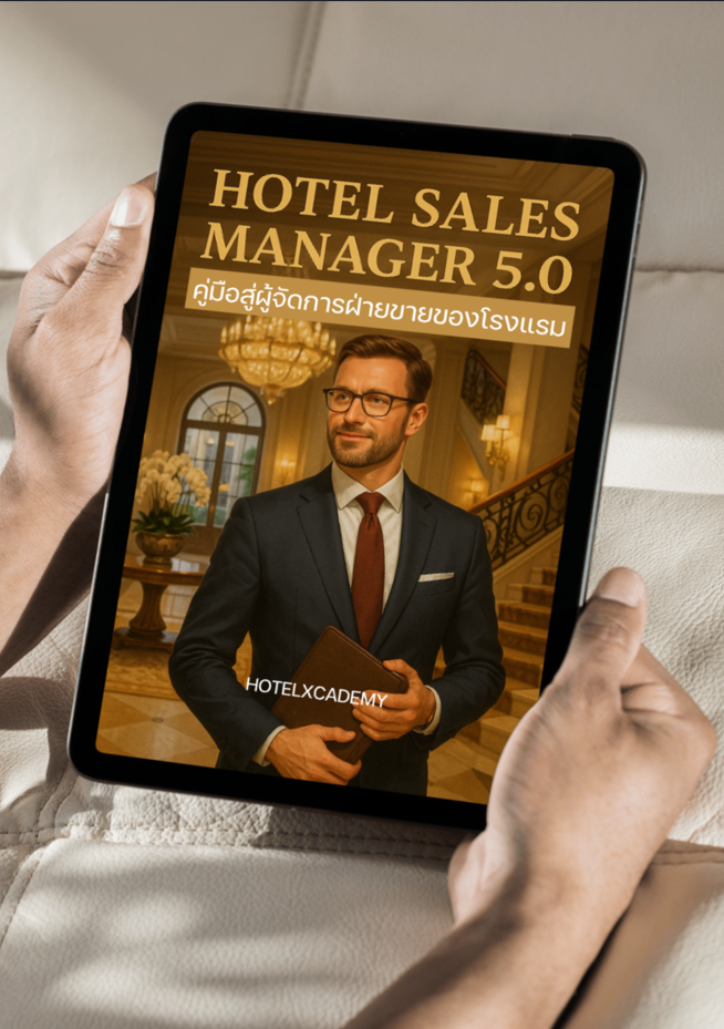 Hotel Sales Manager 5.0: ผู้จัดการฝ่ายขายของโรงแรมยุคใหม่