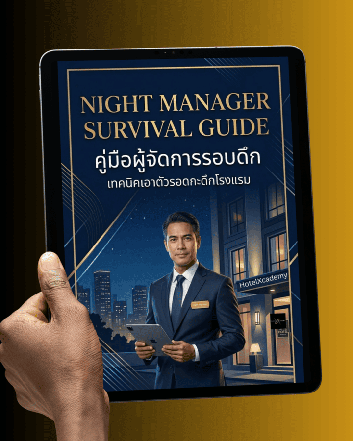 Night Manager Survival Guide คู่มือผู้จัดการรอบดึก เทคนิคเอาตัวรอดกะดึกโรงแรม (479 หน้า)