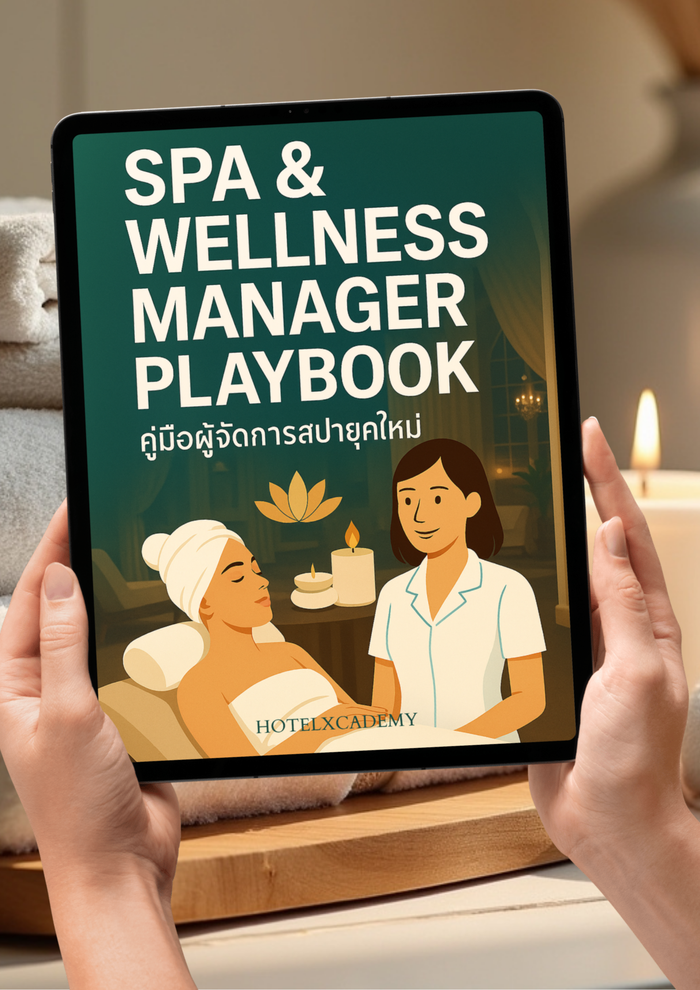 Spa & Wellness Manager Playbook: คู่มือผู้จัดการสปายุคใหม่ (265 หน้า)