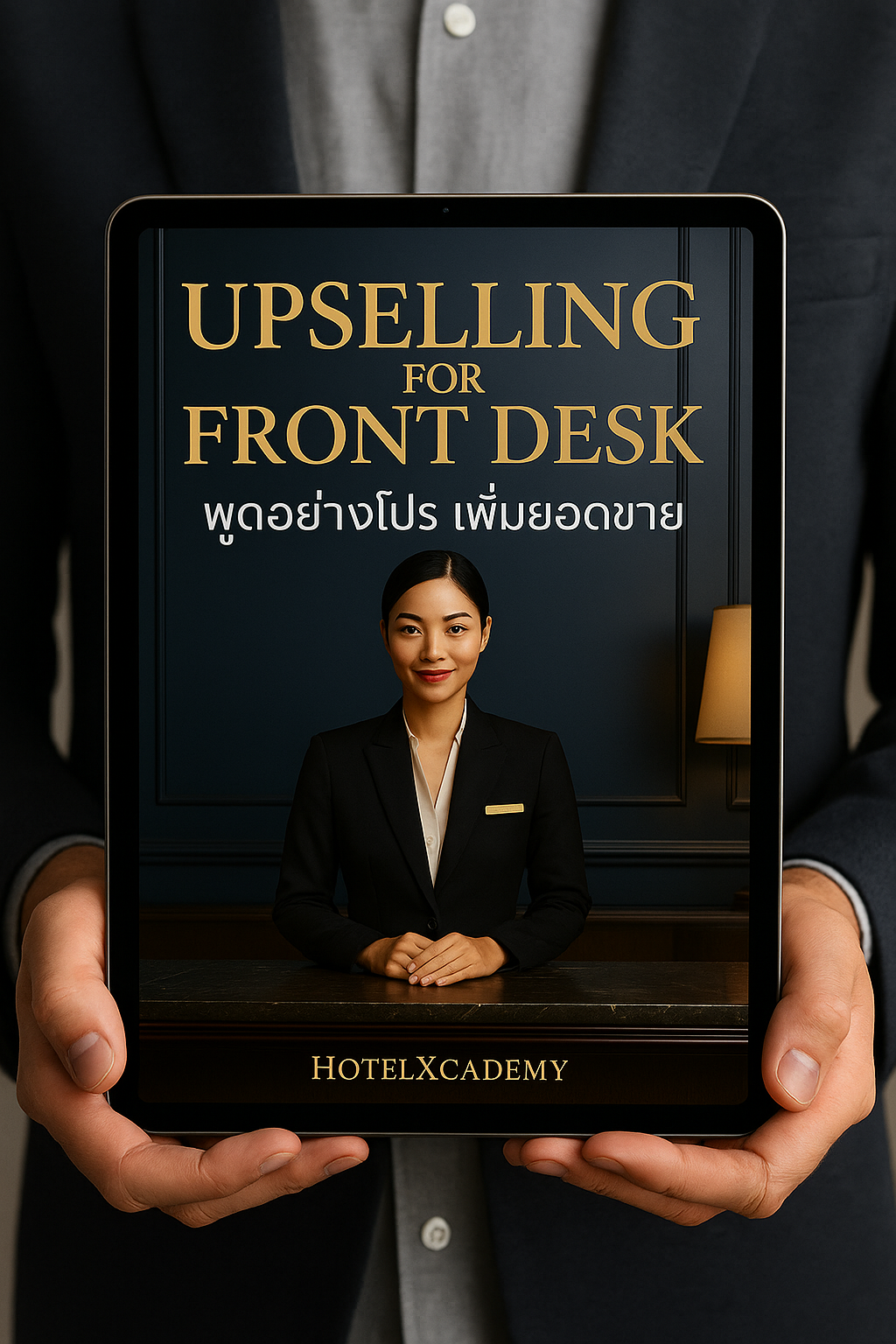Upselling for Front Desk พูดอย่างโปร เพิ่มยอดขาย (238 หน้า)